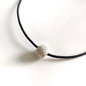 Park Lane 925 sterling silver cord choker necklace